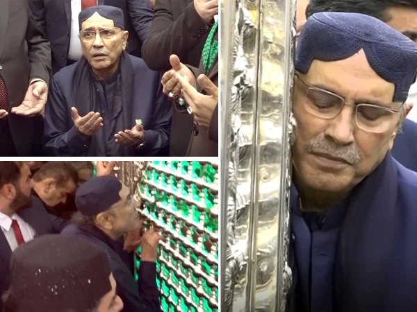 صدر آصف زرداری کی بغداد میں زیاراتِ مقدسہ پر حاضری؛ ویڈیوز